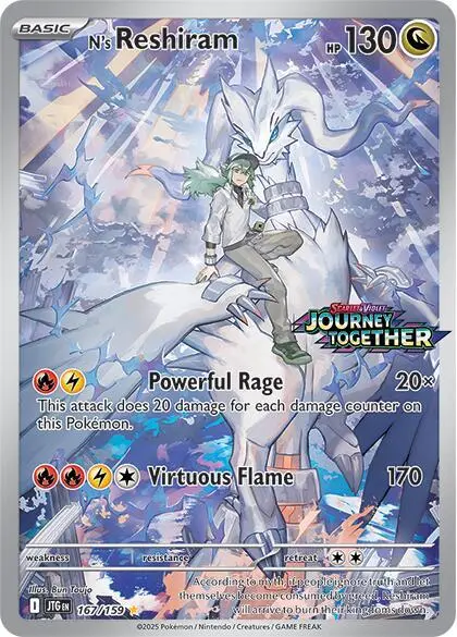 N's Reshiram, Miscellaneous Cards & Products 167/159