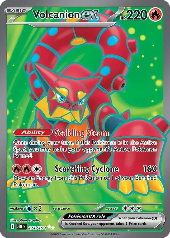 Volcanion ex, Journey Together 171/159