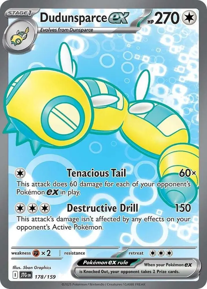 Dudunsparce ex, Journey Together 178/159