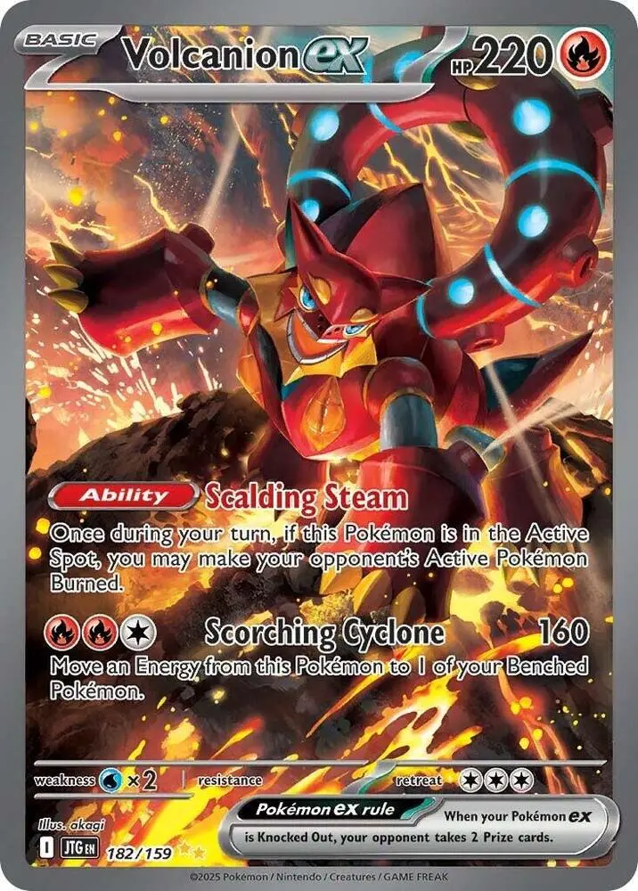Volcanion ex, Journey Together 182/159