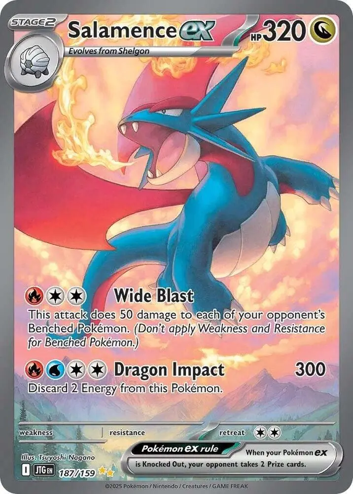 Salamence ex, Journey Together 187/159