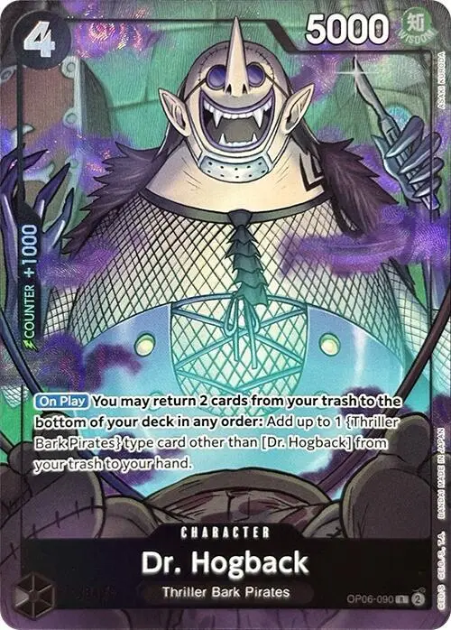Dr. Hogback (Premium Card Collection -Best Selection Vol. 3-), One Piece Promotion Cards OP06-090