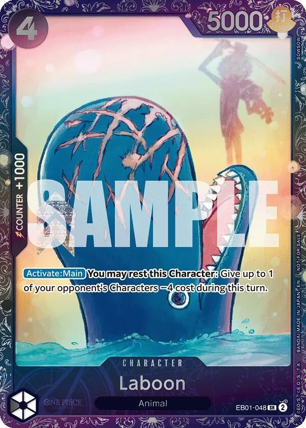 Laboon (Treasure Cup 2025), One Piece Promotion Cards EB01-048