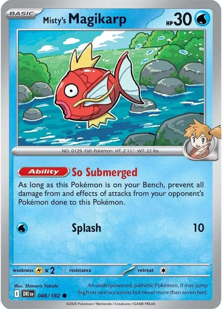 Misty's Magikarp, Destined Rivals 048/182