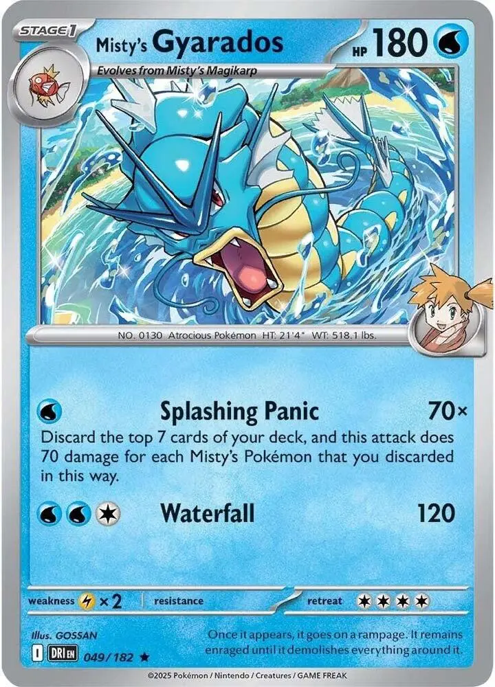Misty's Gyarados, Destined Rivals 049/182