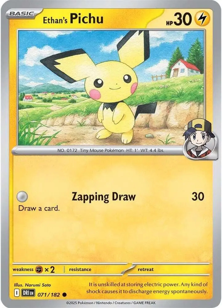 Ethan's Pichu, Destined Rivals 071/182