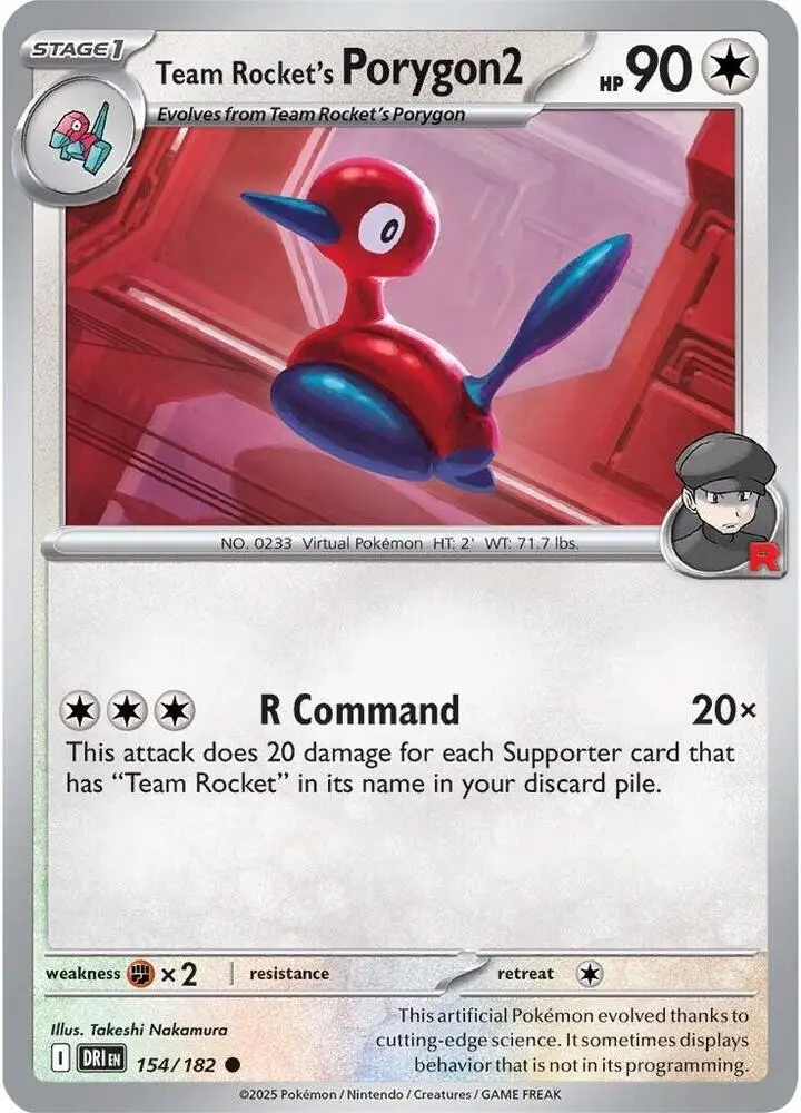 Team Rocket's Porygon2, Destined Rivals 154/182