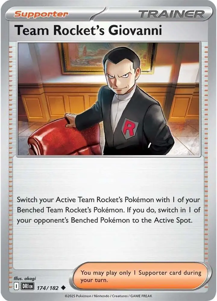 Team Rocket's Giovanni, Destined Rivals 174/182