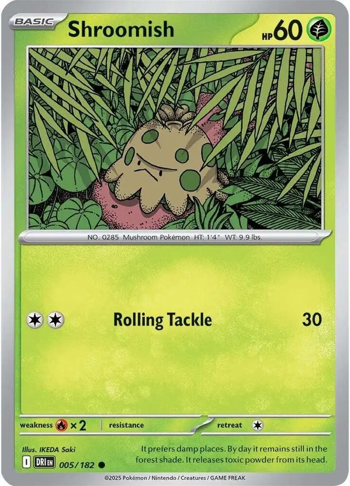Shroomish, Destined Rivals 005/182