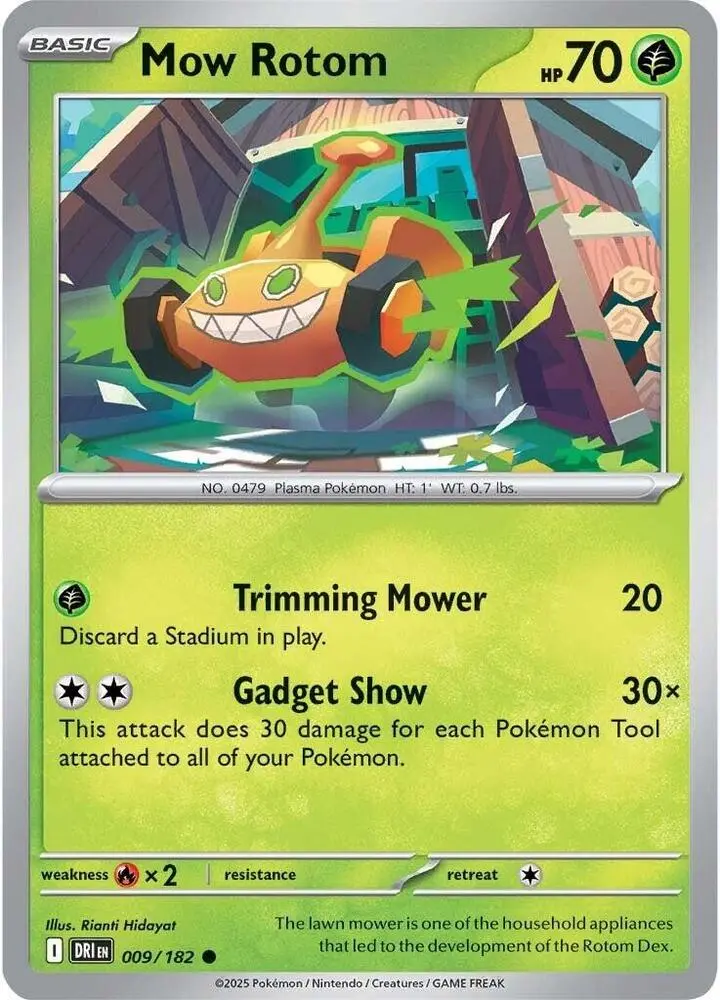 Mow Rotom, Destined Rivals 009/182