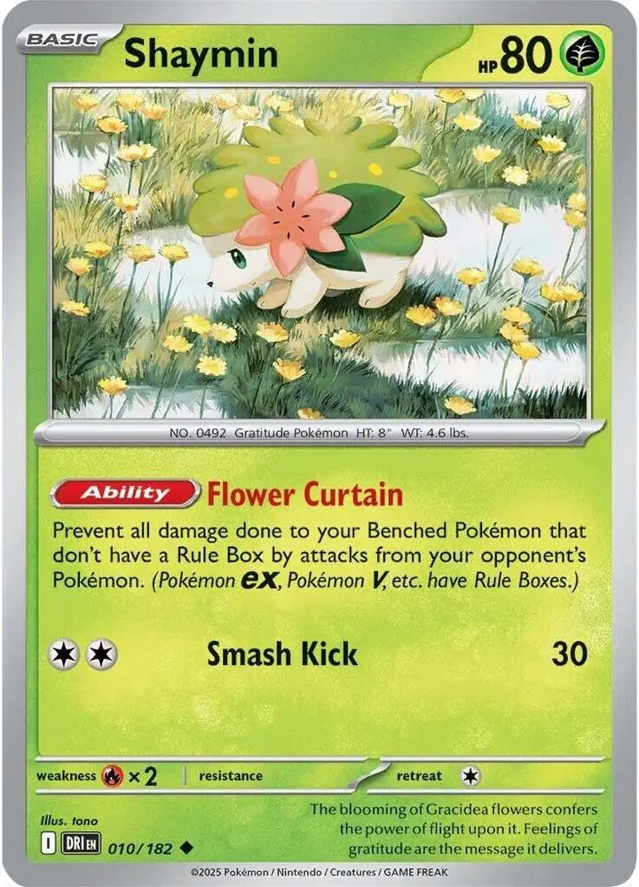 Shaymin, Destined Rivals 010/182