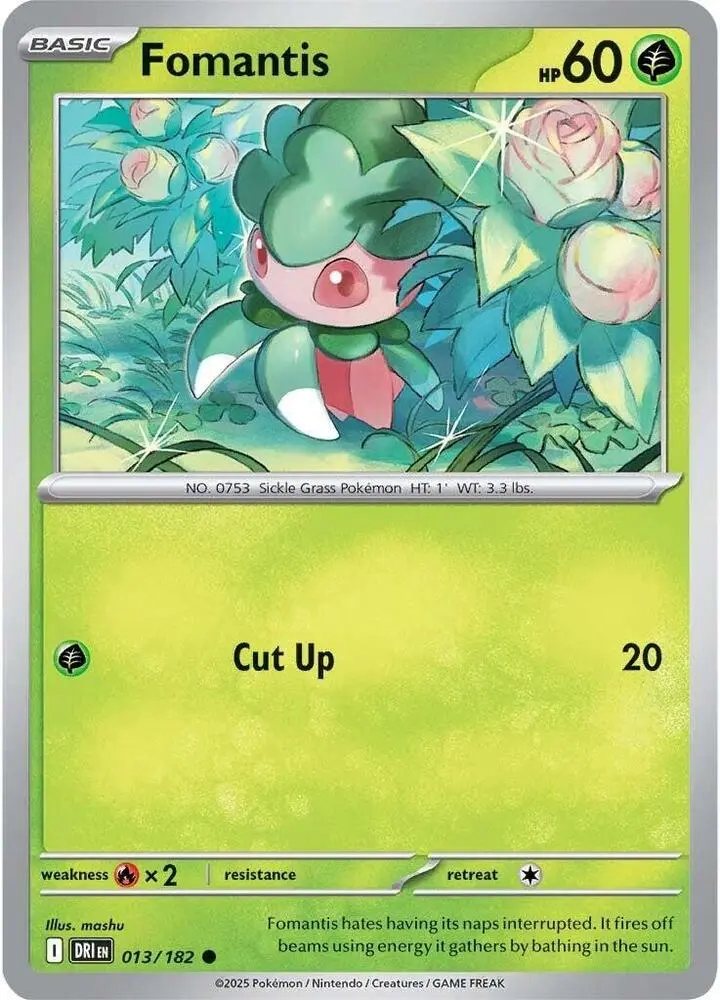 Fomantis, Destined Rivals 013/182