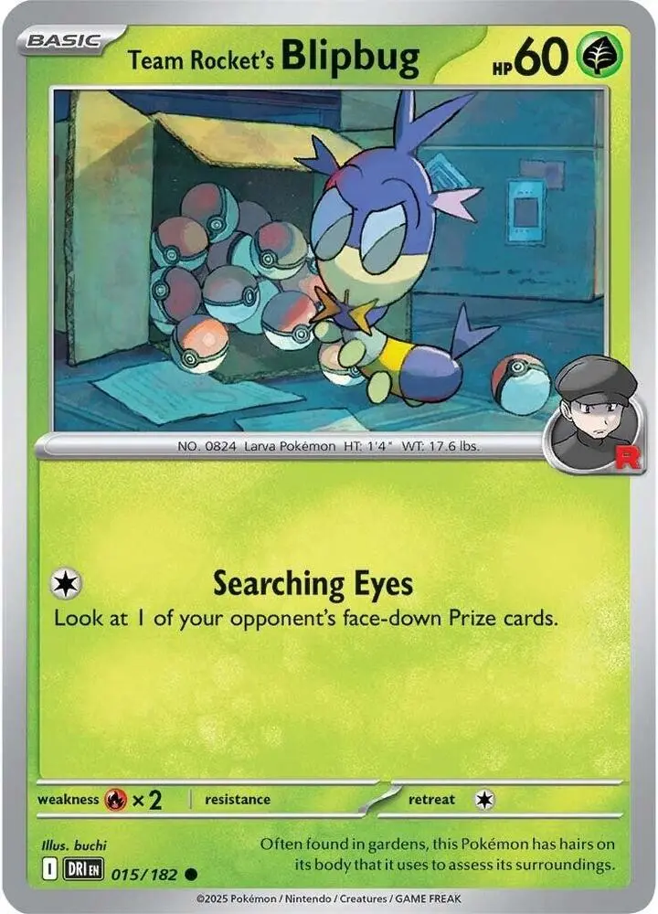 Team Rocket's Blipbug, Destined Rivals 015/182