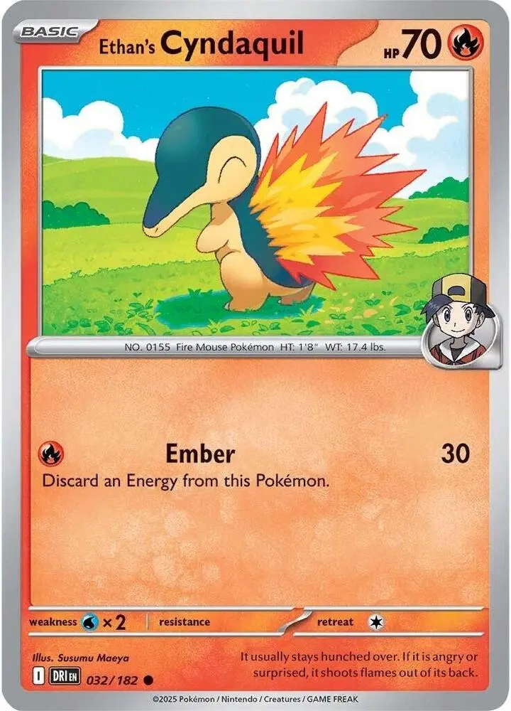 Ethan's Cyndaquil, Destined Rivals 032/182