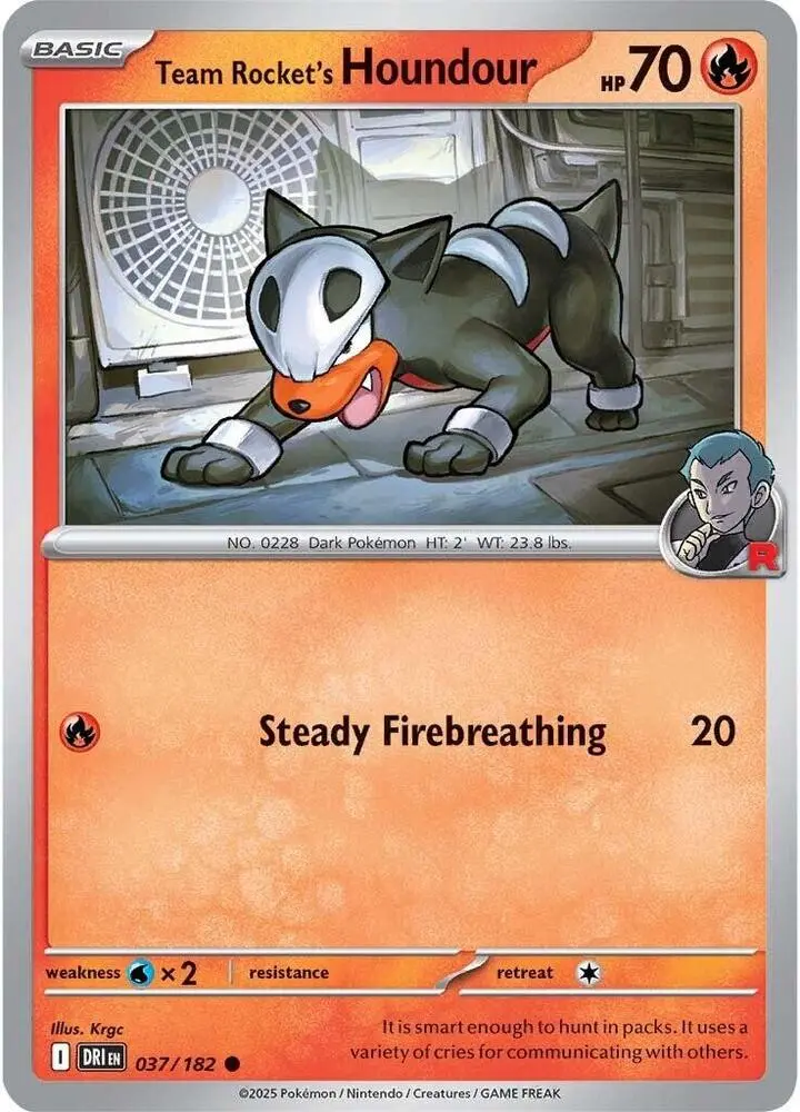 Team Rocket's Houndour, Destined Rivals 037/182