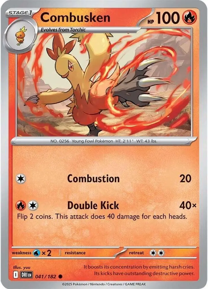 Combusken, Destined Rivals 041/182