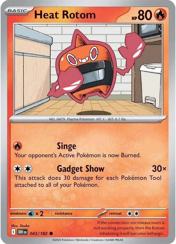 Heat Rotom, Destined Rivals 043/182