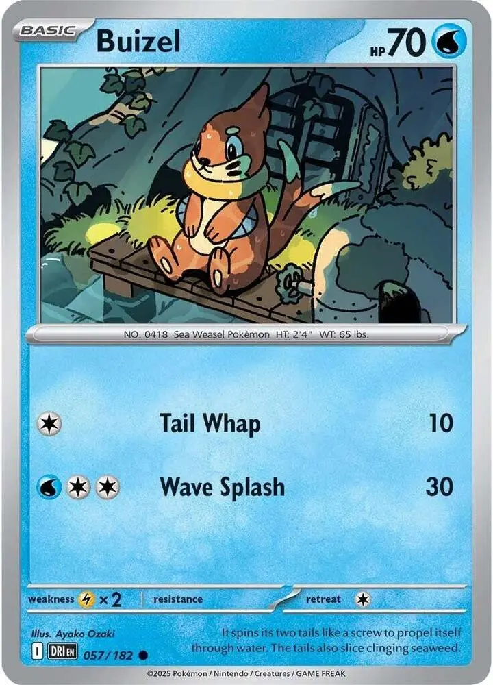 Buizel, Destined Rivals 057/182