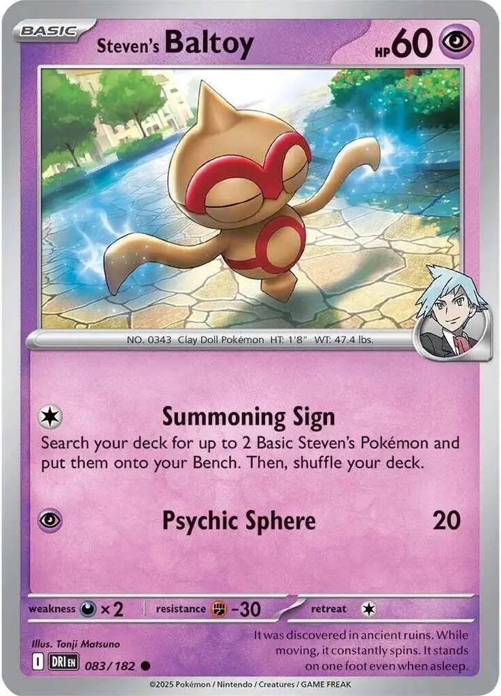 Steven's Baltoy, Destined Rivals 083/182