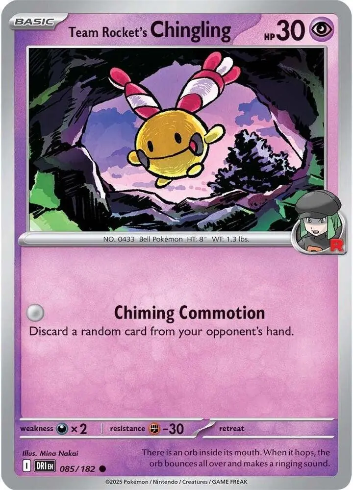 Team Rocket's Chingling, Destined Rivals 085/182