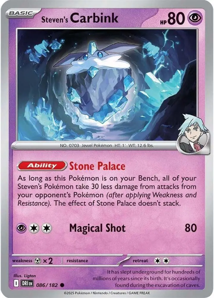 Steven's Carbink, Destined Rivals 086/182