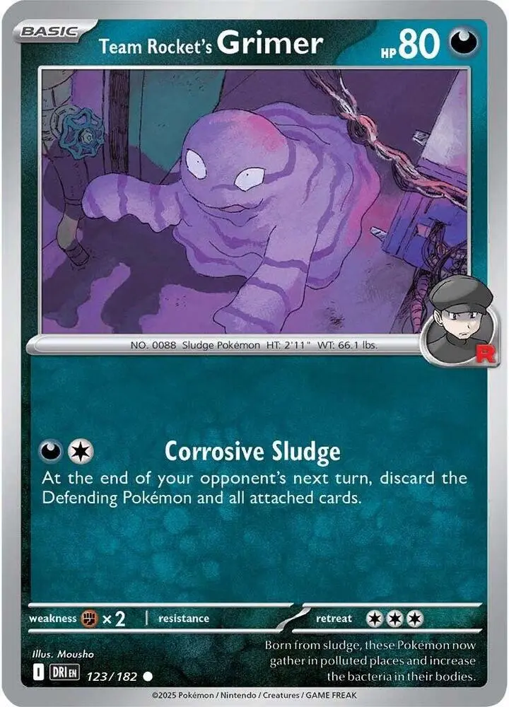 Team Rocket's Grimer, Destined Rivals 123/182