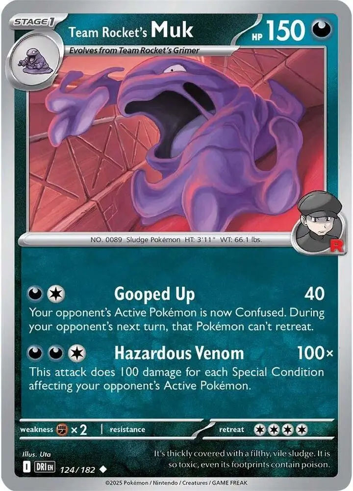 Team Rocket's Muk, Destined Rivals 124/182