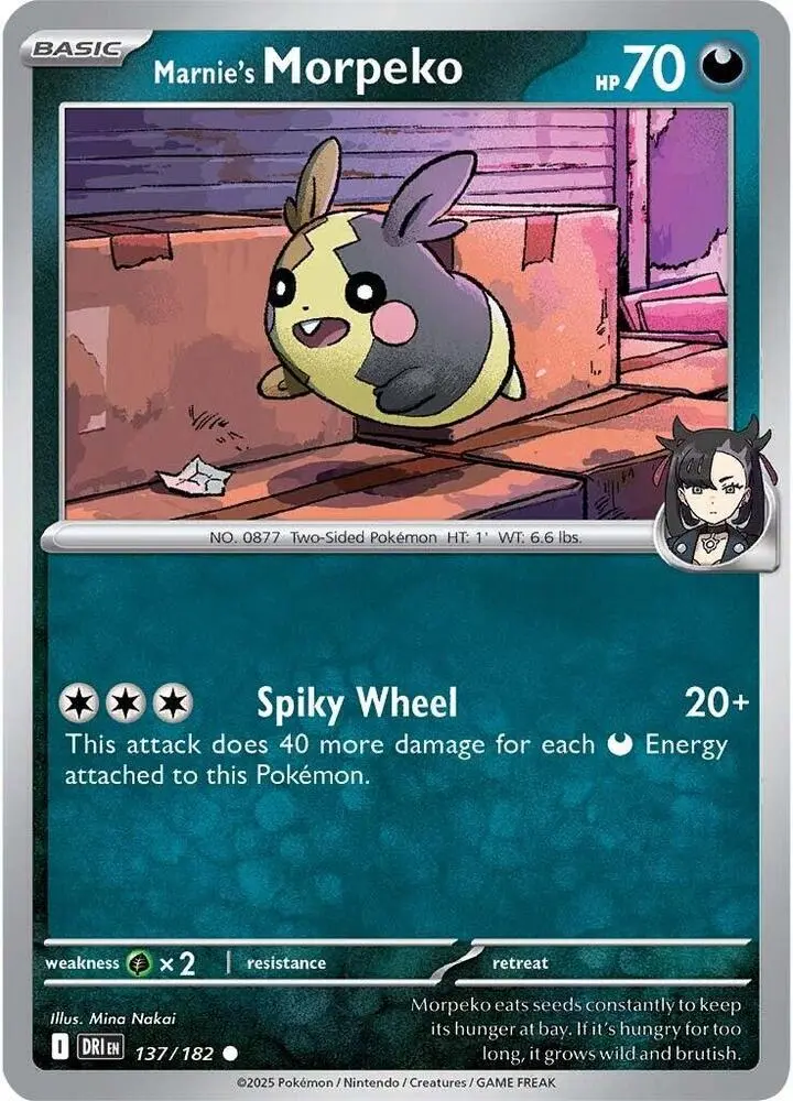 Marnie's Morpeko, Destined Rivals 137/182