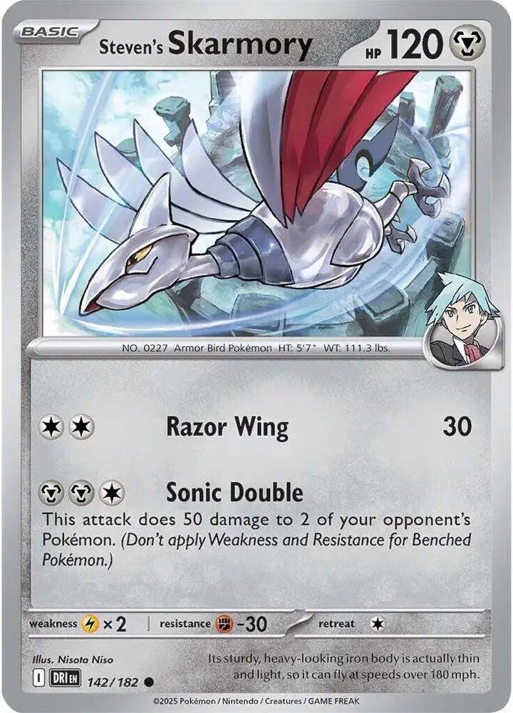 Steven's Skarmory, Destined Rivals 142/182