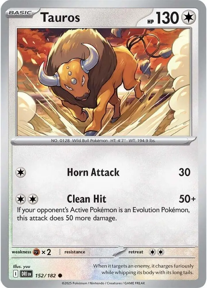 Tauros, Destined Rivals 152/182