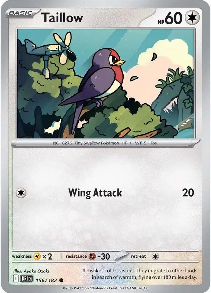 Taillow, Destined Rivals 156/182