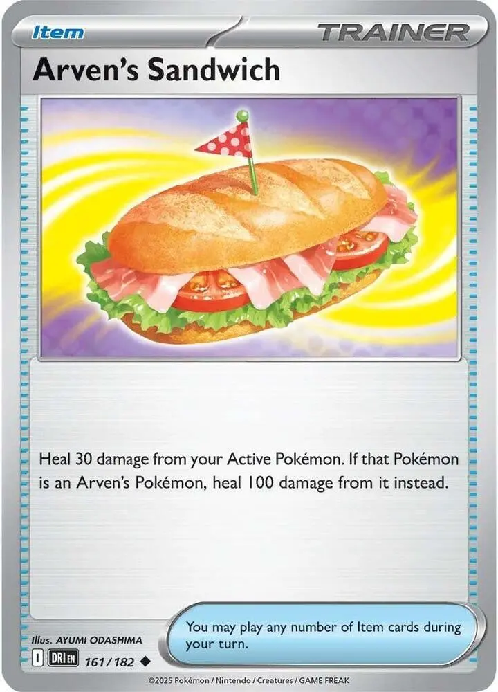 Arven's Sandwich, Destined Rivals 161/182