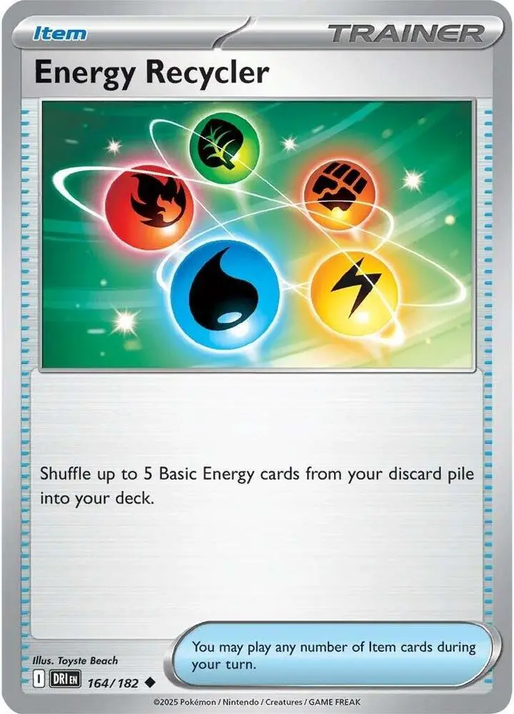 Energy Recycler, Destined Rivals 164/182