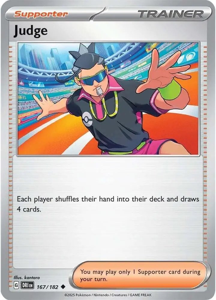 Judge, Destined Rivals 167/182