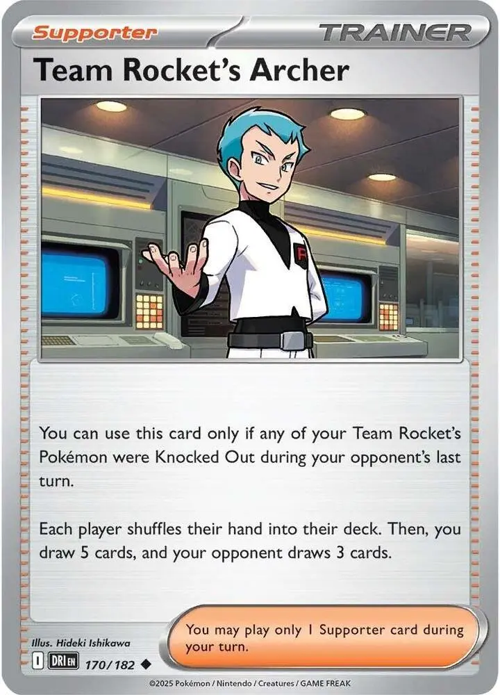 Team Rocket's Archer, Destined Rivals 170/182