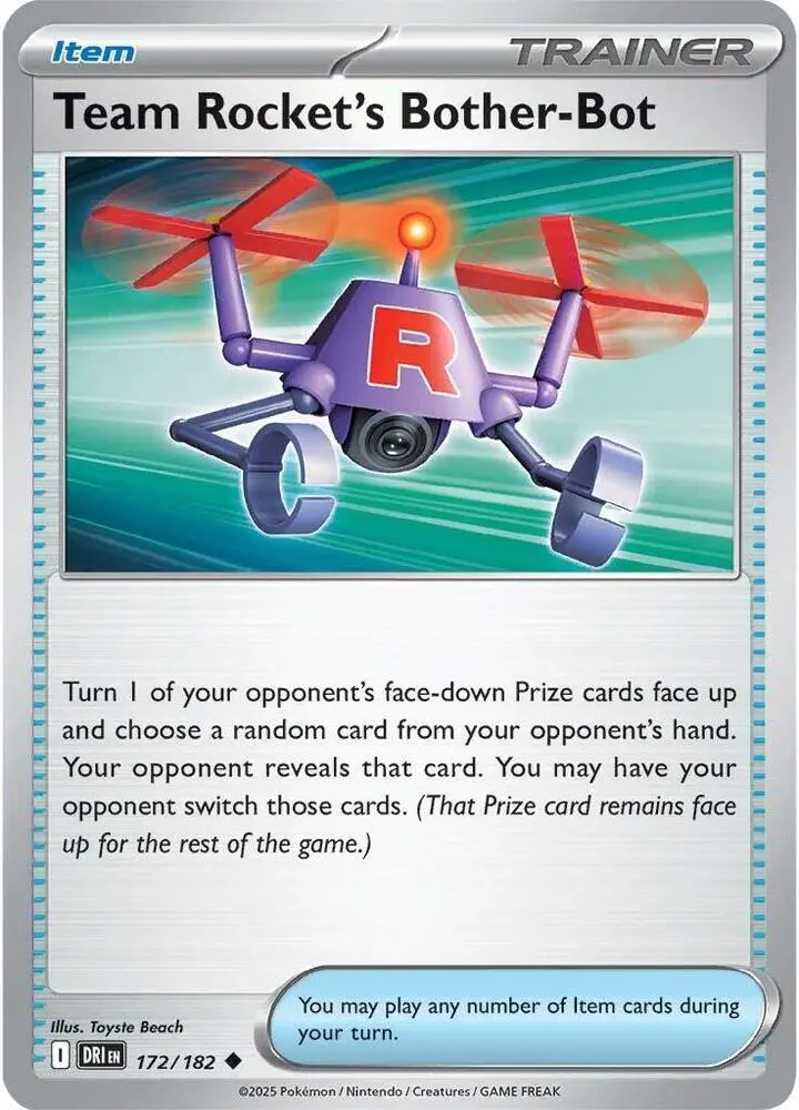 Team Rocket's Bother-Bot, Destined Rivals 172/182
