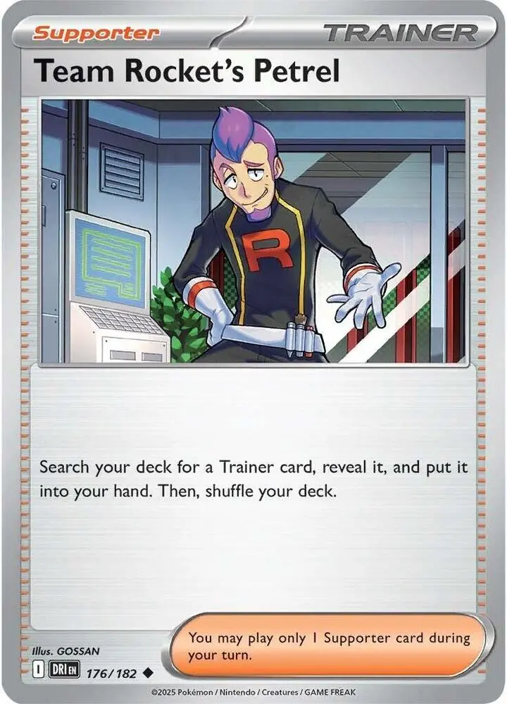 Team Rocket's Petrel, Destined Rivals 176/182