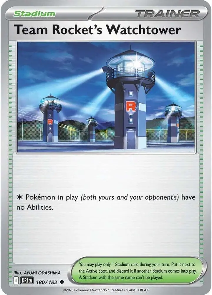 Team Rocket's Watchtower, Destined Rivals 180/182