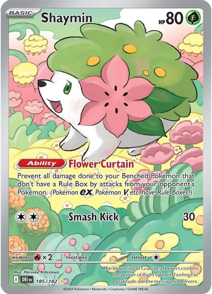 Shaymin, Destined Rivals 185/182