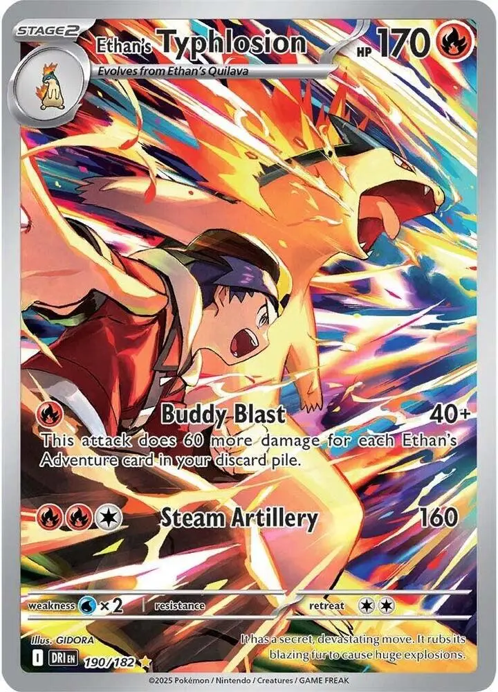 Ethan's Typhlosion, Destined Rivals 190/182