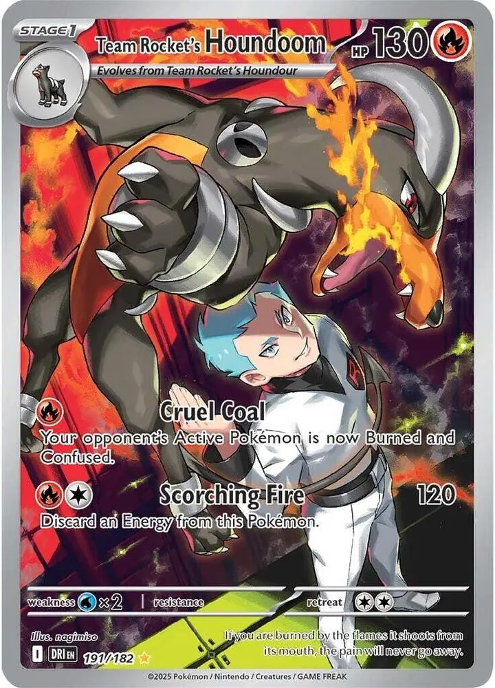 Team Rocket's Houndoom, Destined Rivals 191/182