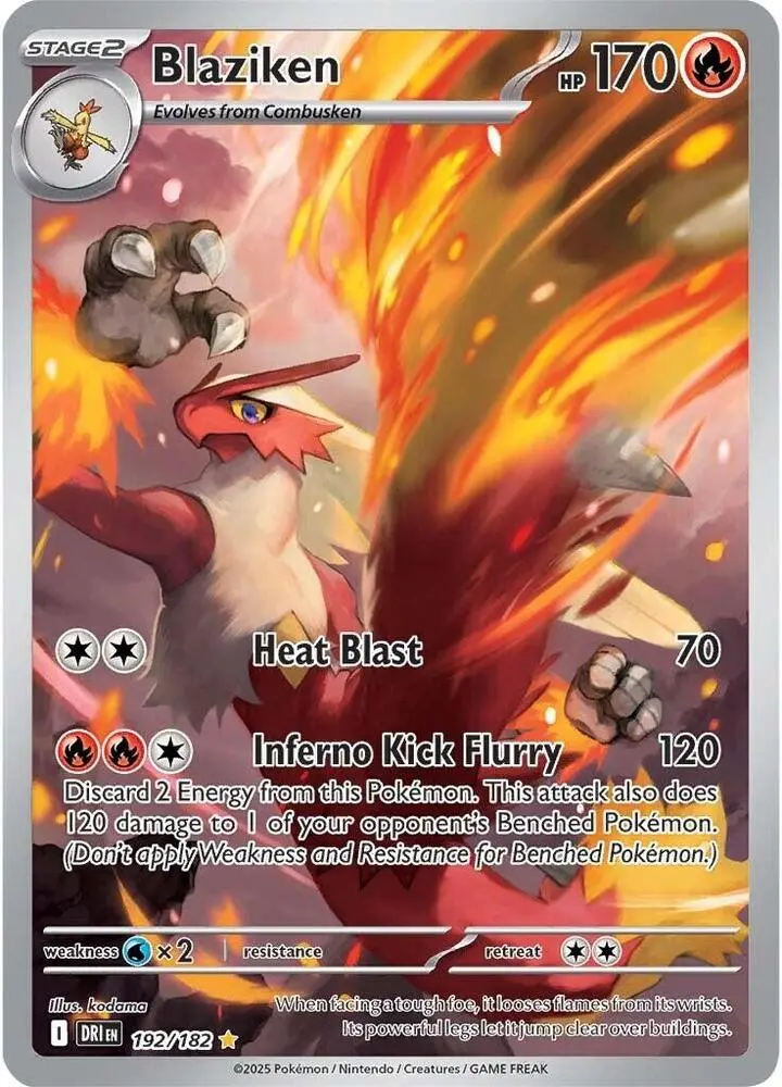 Blaziken, Destined Rivals 192/182