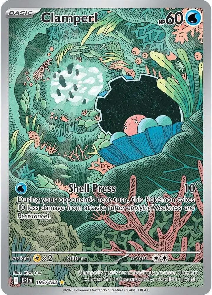 Clamperl, Destined Rivals 195/182