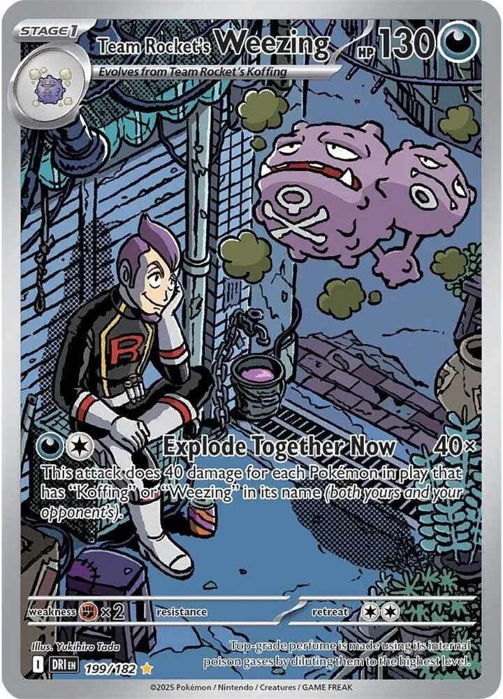 Team Rocket's Weezing, Destined Rivals 199/182