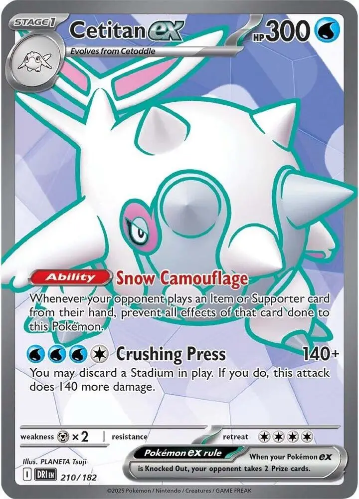 Cetitan ex, Destined Rivals 210/182