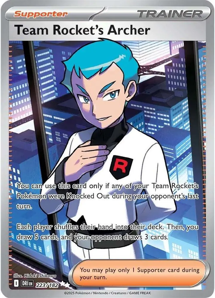 Team Rocket's Archer, Destined Rivals 223/182