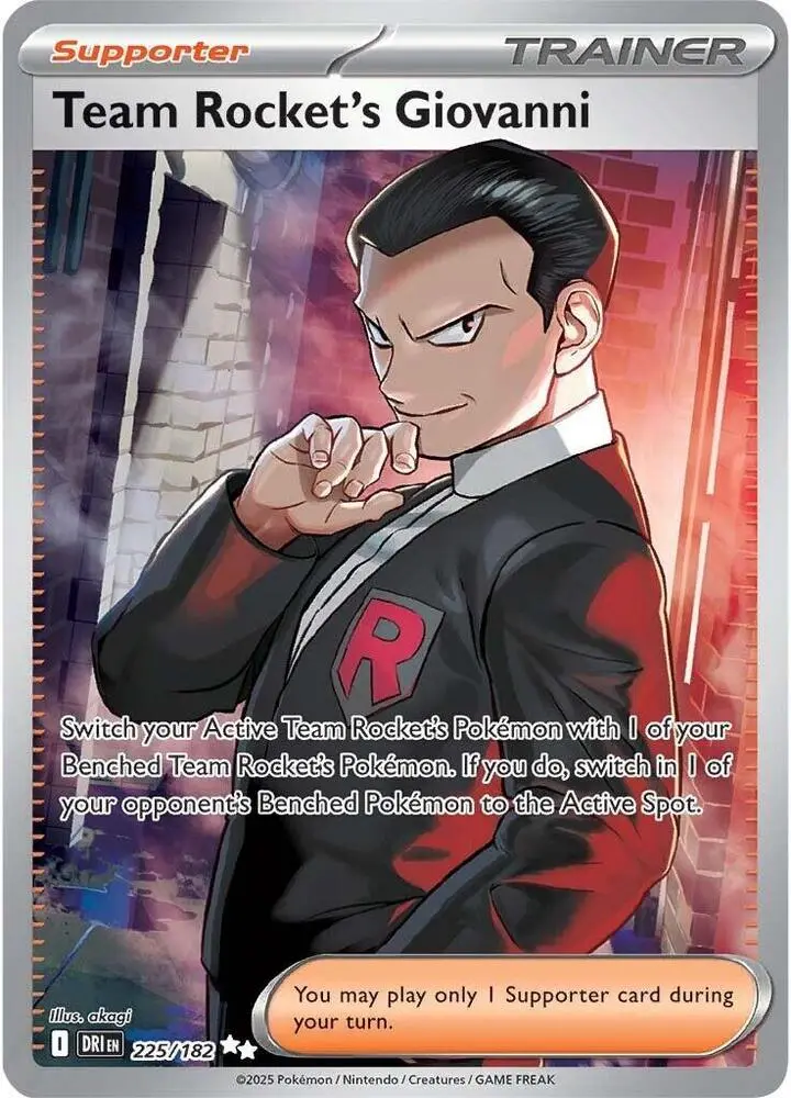 Team Rocket's Giovanni, Destined Rivals 225/182