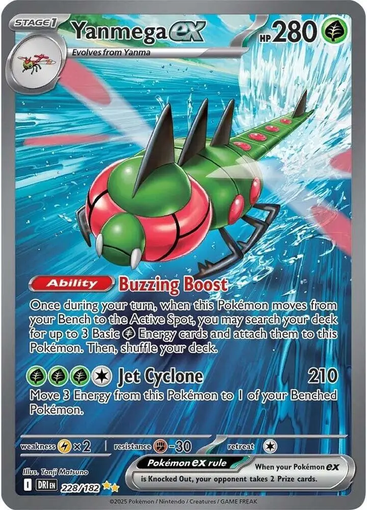 Yanmega ex, Destined Rivals 228/182
