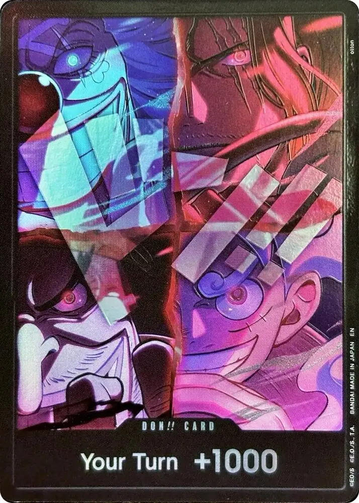 DON!! Card (English Version 2nd Anniversary Set), One Piece Promotion Cards DON!!