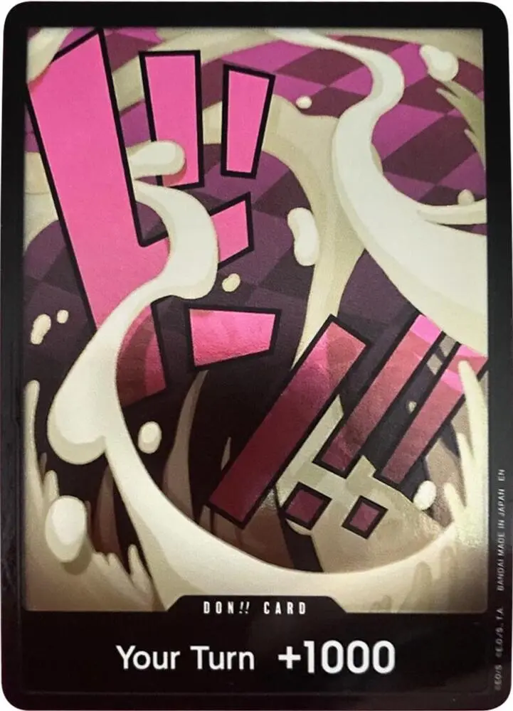 DON!! Card (Katakuri Double Pack Set Vol. 7), A Fist of Divine Speed DON!!